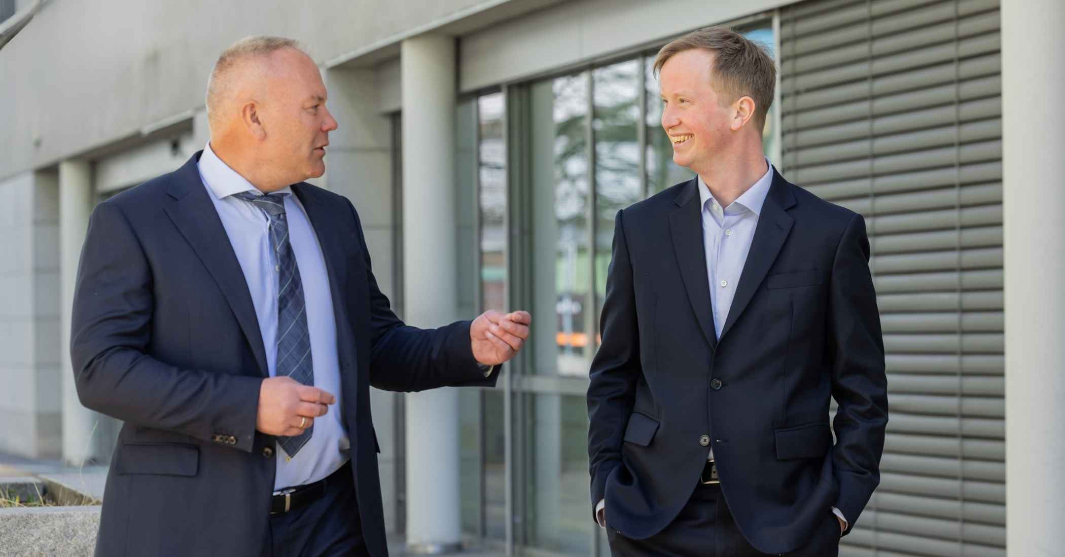 Morten Trasti og Geir Gregersen