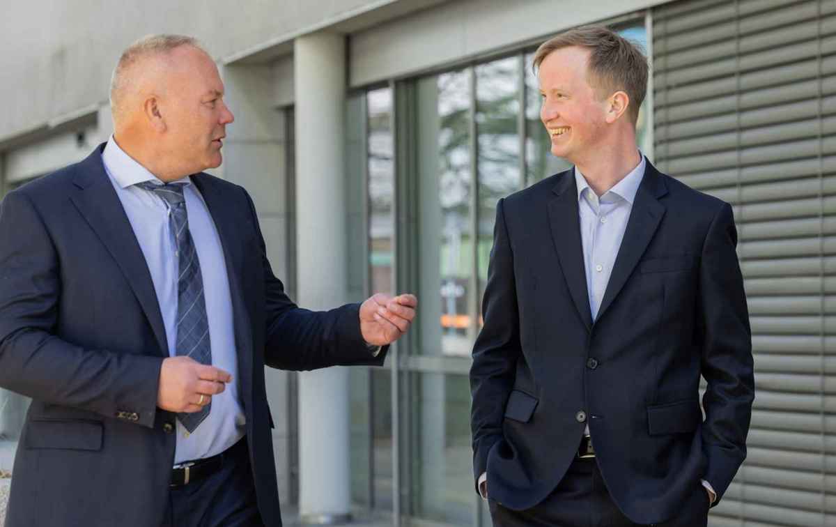 Morten Trasti og Geir Gregersen