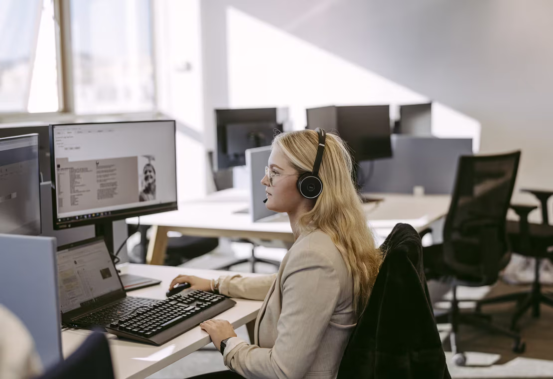 Inkasso med hode, hender og hjerte